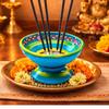 Potter’s Magic Handcrafted Terracotta Agarbatti Stand & Sambrani Holder