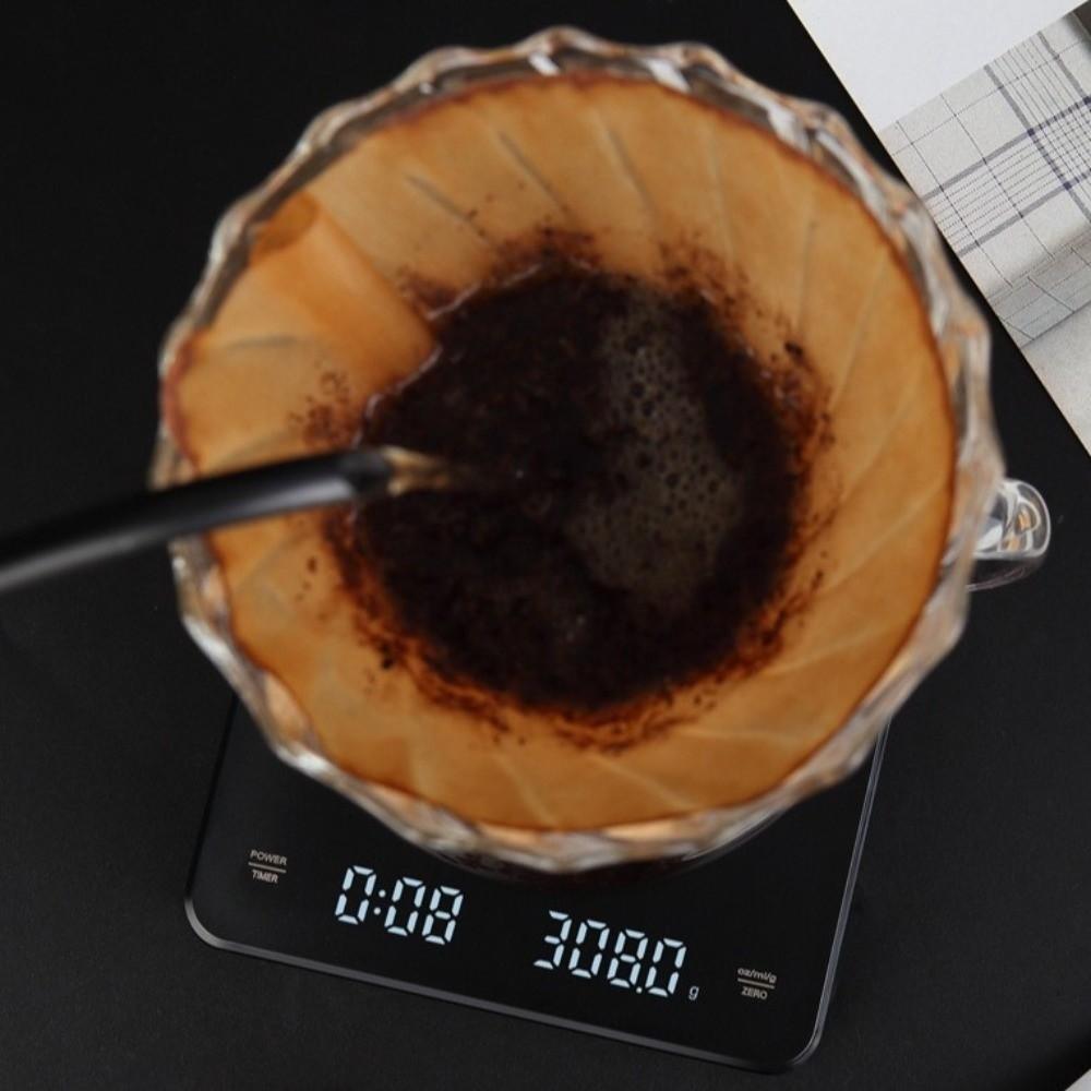 Auto Power Off Digital Espresso Coffee Scale 3kg/0.1g High Precision Scale  Espresso Making