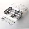 Container Students Office Workers Leak Proof Stainless Steel Lunch Box