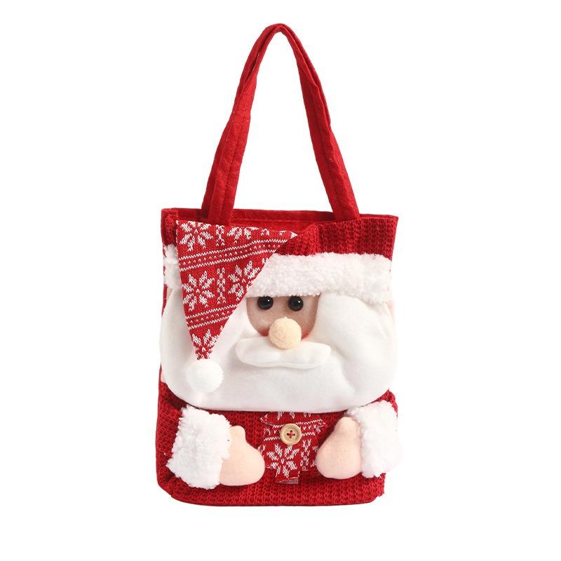 Christmas Apple Gift Bag Christmas Eve Apple Packaging Box Sticker Embroidery Creative Bundle Apple Bag Candy Bag