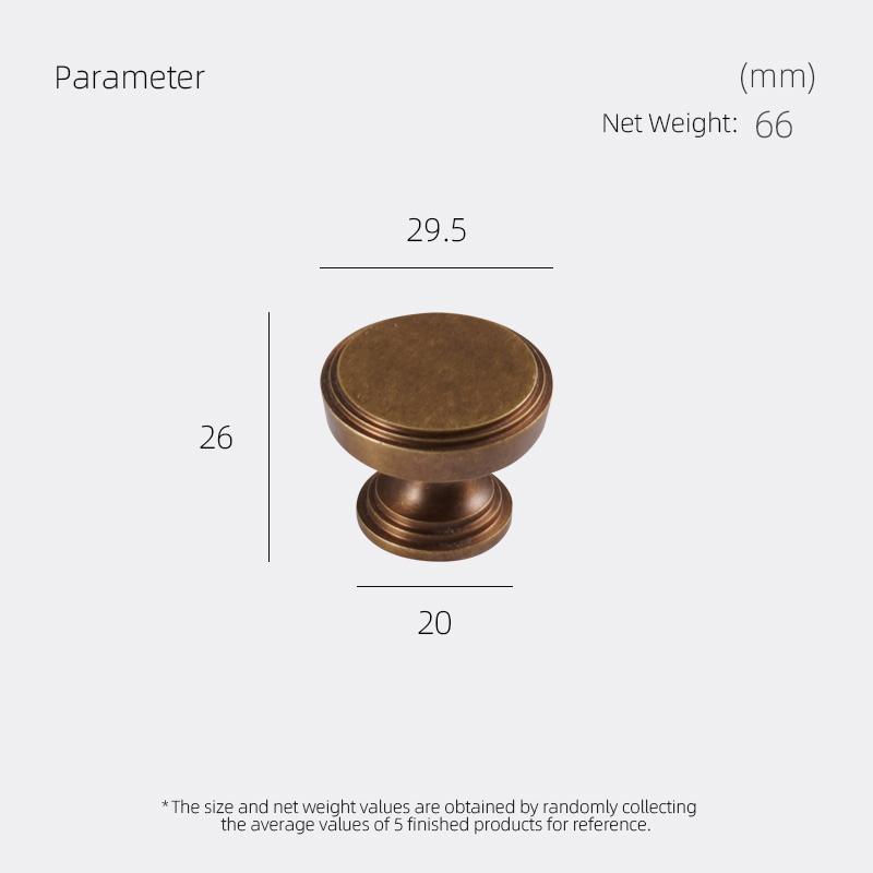 DOOROOM Mässing Möbelhandtag Hem Handskakning Byrå Skåp Högkvalitativ Skåpdörrhandtag Inredningshandtag