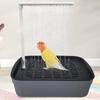 Water Circulation System Electric Bird Bath Tub Circulating Water Bathtub  for Lovebird