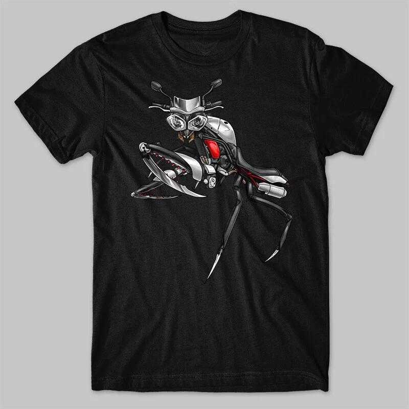 Black men s and women s T-shirt Triumph Speed Triple 1050 M