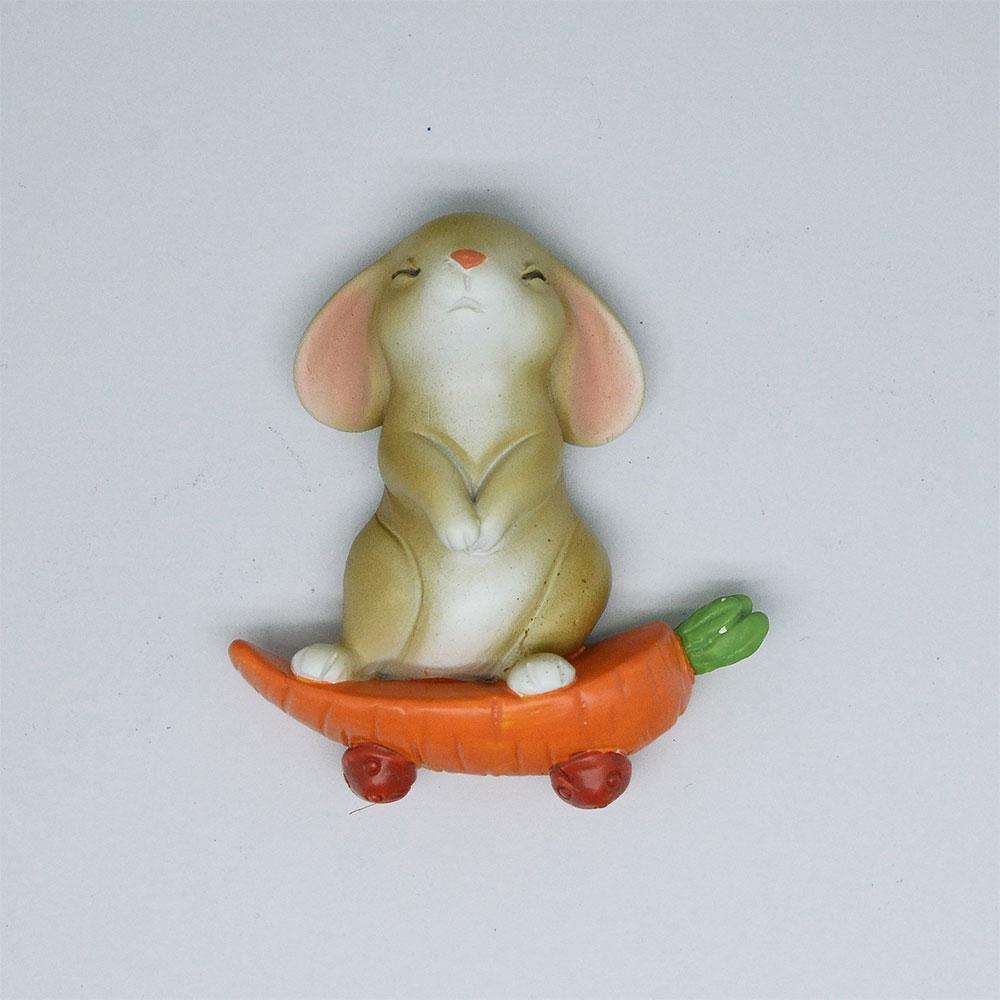 Refrigerator Magnet Cartoon Polar Bear Soft Magnetic Sticker Resin Decoration Cute Handicraft Creative Home Many Options