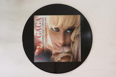 12inch Record LADY GAGA - Eh Eh PICT15 NOT  ON LABEL 2010 France Dance & Electronica Used
