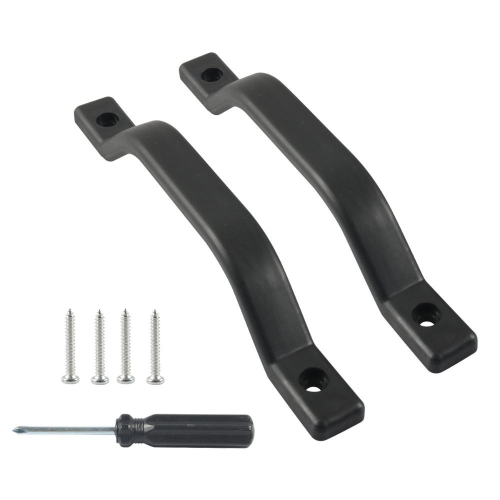 2 PCS ABS Handle Entry Door Safety Grab Rods Grab Assist Handle Antislip Handle  Campers