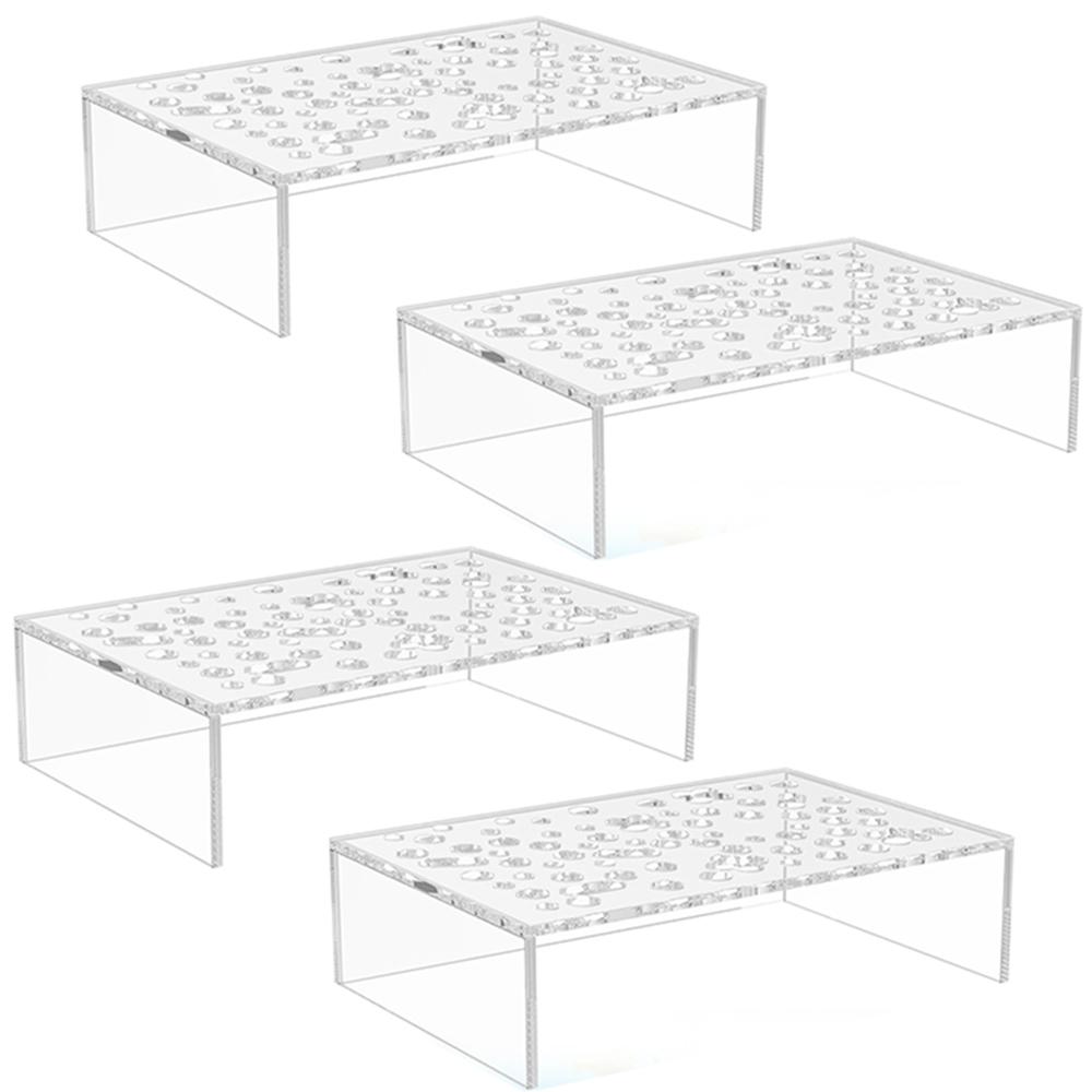 2/4Pcs Shrimp Breeding Cave Transparent Shrimp Tank Tunnel Aquarium Shrimp Hiding Cave Decorations for Fish Tanks Breeding Ponds