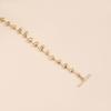 Vintage Inspired Necklace Adjustable Multi Section Heart Charm Collarbone Chain Romantic Jewelry Gift for Women