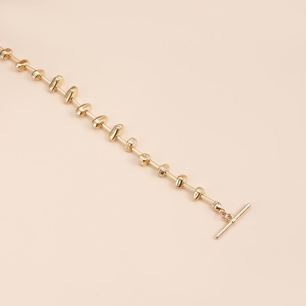 Vintage Inspired Necklace Adjustable Multi Section Heart Charm Collarbone Chain Romantic Jewelry Gift for Women