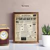 Stylish And Vintage 80th Birthday Wall Poster Decor Birthday Decorations For Vintage Wall Wall Art
