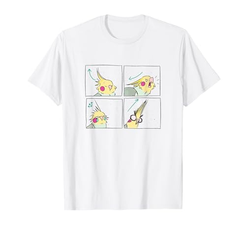 Cockatiel Funny Bird Parrot Meme T-shirt