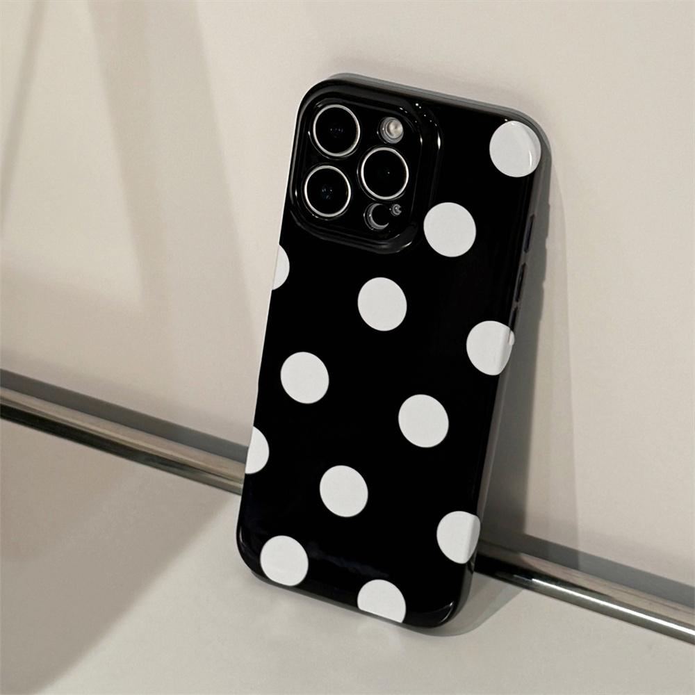 Punkt Muster Klein INS Frisch Sommer Niedlich Handyhülle für Für Iphone 16 1 Pro Max 14 13 12 11 Pro Max 16 Plus Schlank Stoßfest Hülle