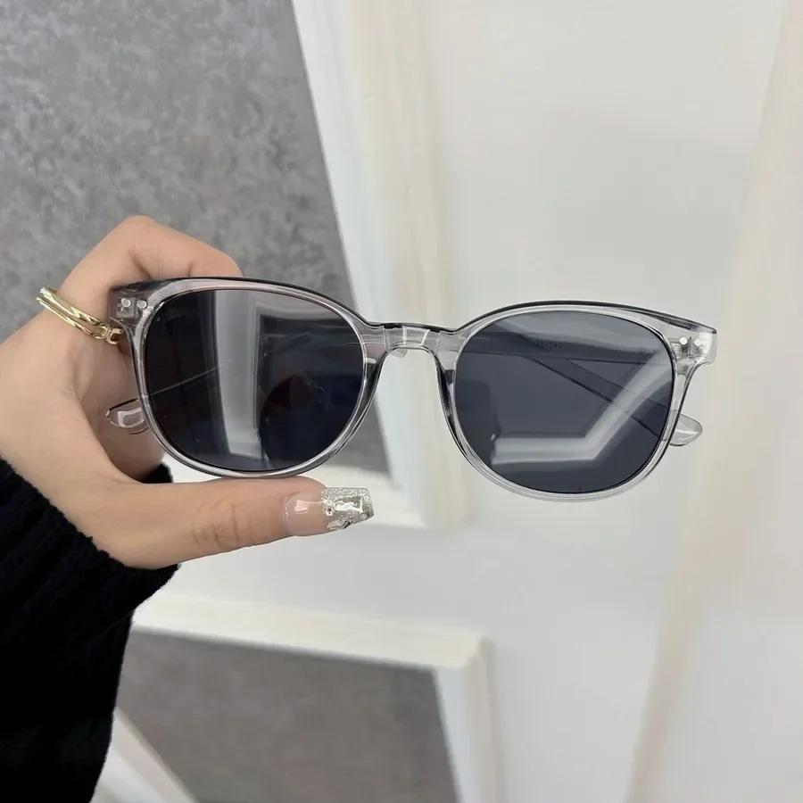 Vintage Square Sunglasses Women Men Retro Casual Fashion Black Clear Sun Glasses Female Eyewear