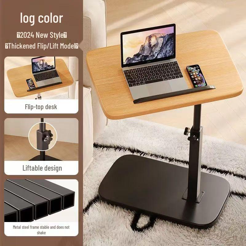 Compact Folding Side Table for Bedroom or Living Room