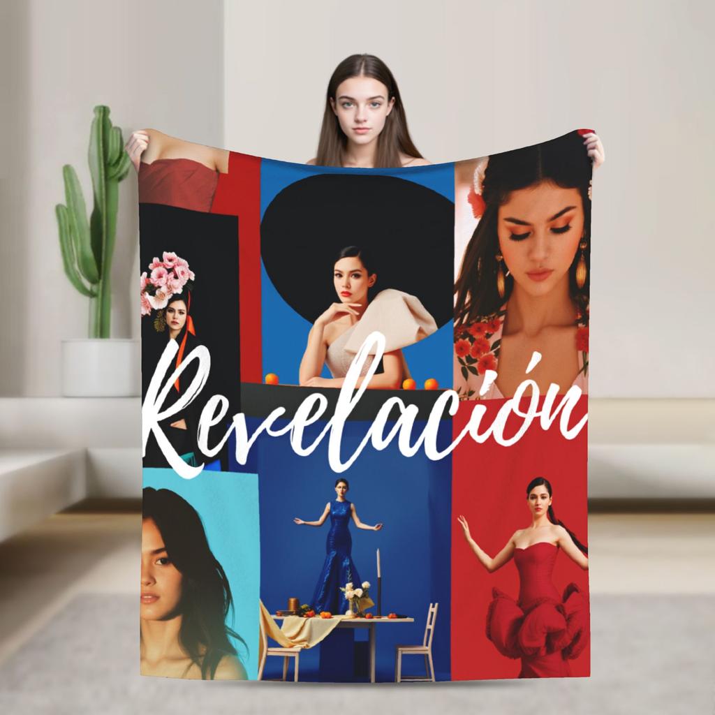 Singer Selena Gomez I Said I Love You First Blanket  Warm Soft For Home Decor Decorative Flannel Bedspread Bed Cover