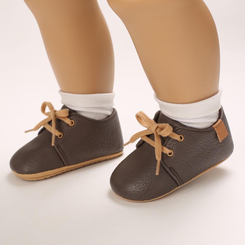 Soft Sole Leather Baby Shoes for Infants/Toddlers - Unisex Spring/Autumn Indoor/Outdoor Walkers