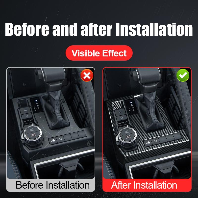 For Toyota 2024-2026 Tacoma 2025 4Runner N500 Central Control Panel ABS Material Precise Fit Interior Protection Accessories