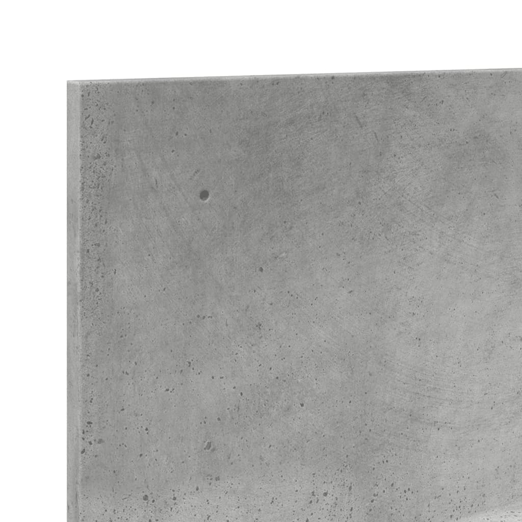 Vidaxl Półka Ścienna, 70X16,5X30 Cm, Szarość Betonu