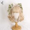 Original Mori Pastoral Lolita Hair Accessories Hanfu Top Hat Lolita Gentle Cla Headband Hairpin