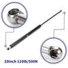 X AUTOHAUX Universal Gas Spring Lift Support Gas Damper with External Card Ball 500mm Extended 290mm Compressed Load 1 Piece Joint, Length, Length,
