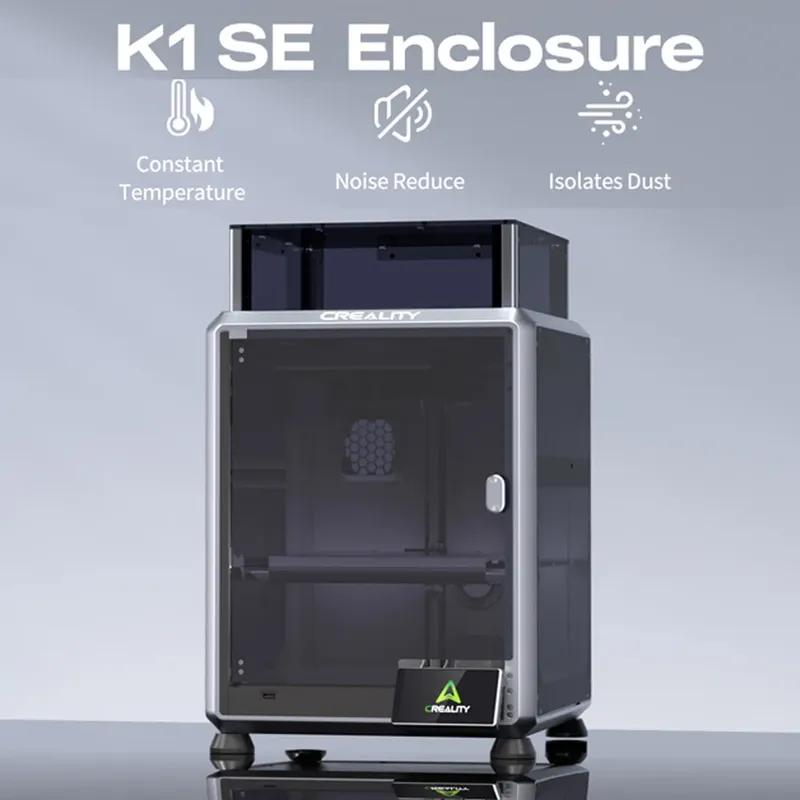 Original Creality K2 SE/K1 SE Gehäuse Geräuschreduzierung Konstante Temperatur Gehäuse Isoliert Staub 3D-Drucker Zubehör