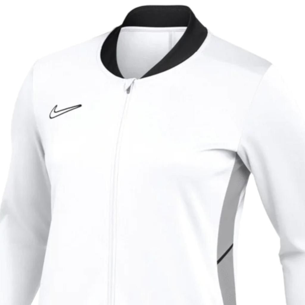 Nike Dri-FIT Academy Knit Football Track Jacket, Mens white Sweatshirt
