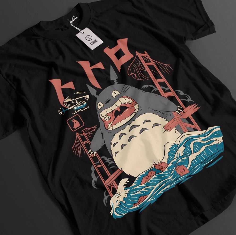 My Neighbor Totoro Shirt Studio Ghbili Tshirt Satsuki TShirt Anime Unisex Tee S