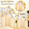 1-5Pcs Cylinder Stand Covers Spandex Pedestal Stand Covers For Party Wedding or Baby Shower Event Decor (only cloth covers)