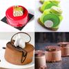 3D Silicone Mold 8 Holes Pudding Cupcake Art Cake Mould Baking Pastry Mousse Chocolate Mold Cake Tools