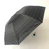 Paradise Umbrella Tri-Fold Lightweight Portable Water-Repellent Checkered Umbrella