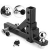 10in Adjustable Steel Trailer Arm 6 Holes Hitch 2in Ball 6000LBS Accessory for Truck SUV