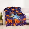 Christmas Village Lights Customize Your Name Blanket Gift Customizable Blanket Soft & Cozy Throw For Bed Picnics Seaside Office Chair All-Season Use