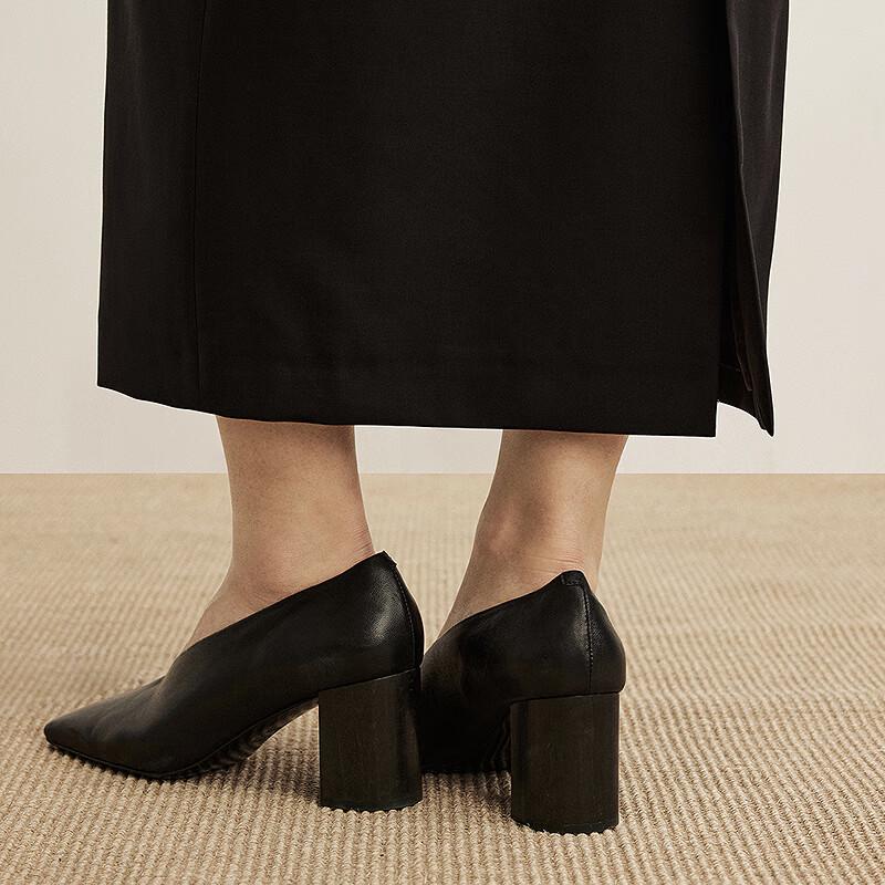 Less 2025 Autumn Straight Mid-Length Skirt