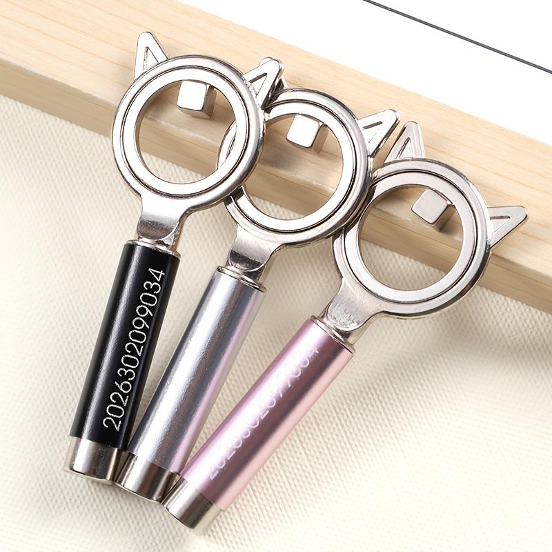 Strumento Magnetico per Unghie Cat Eye Potente Multifunzionale a Forma di Orecchio di Gatto Bastoncino Magnetico Circolare per Nail Art Manicure Smalto Gel