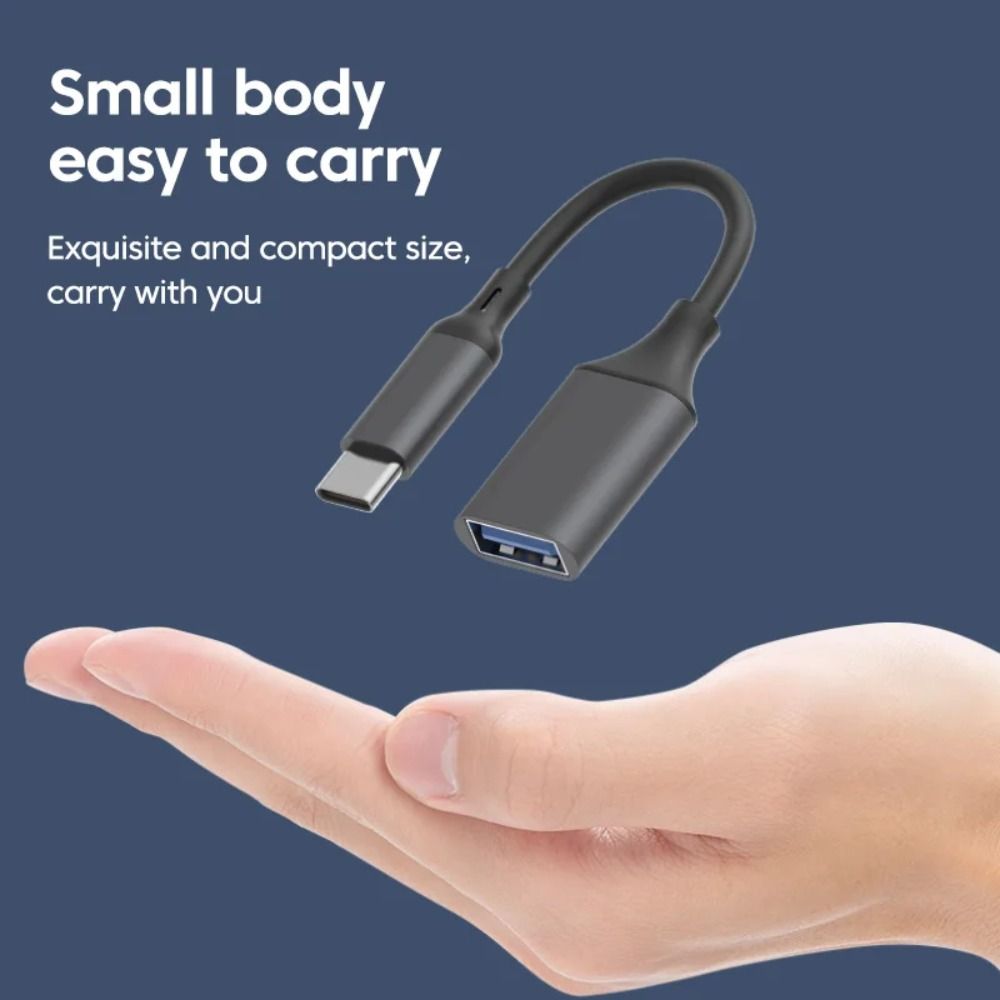 Data Transmission USB OTG Adapter Cable Type C USB C Adapter Cable Mobile Phone