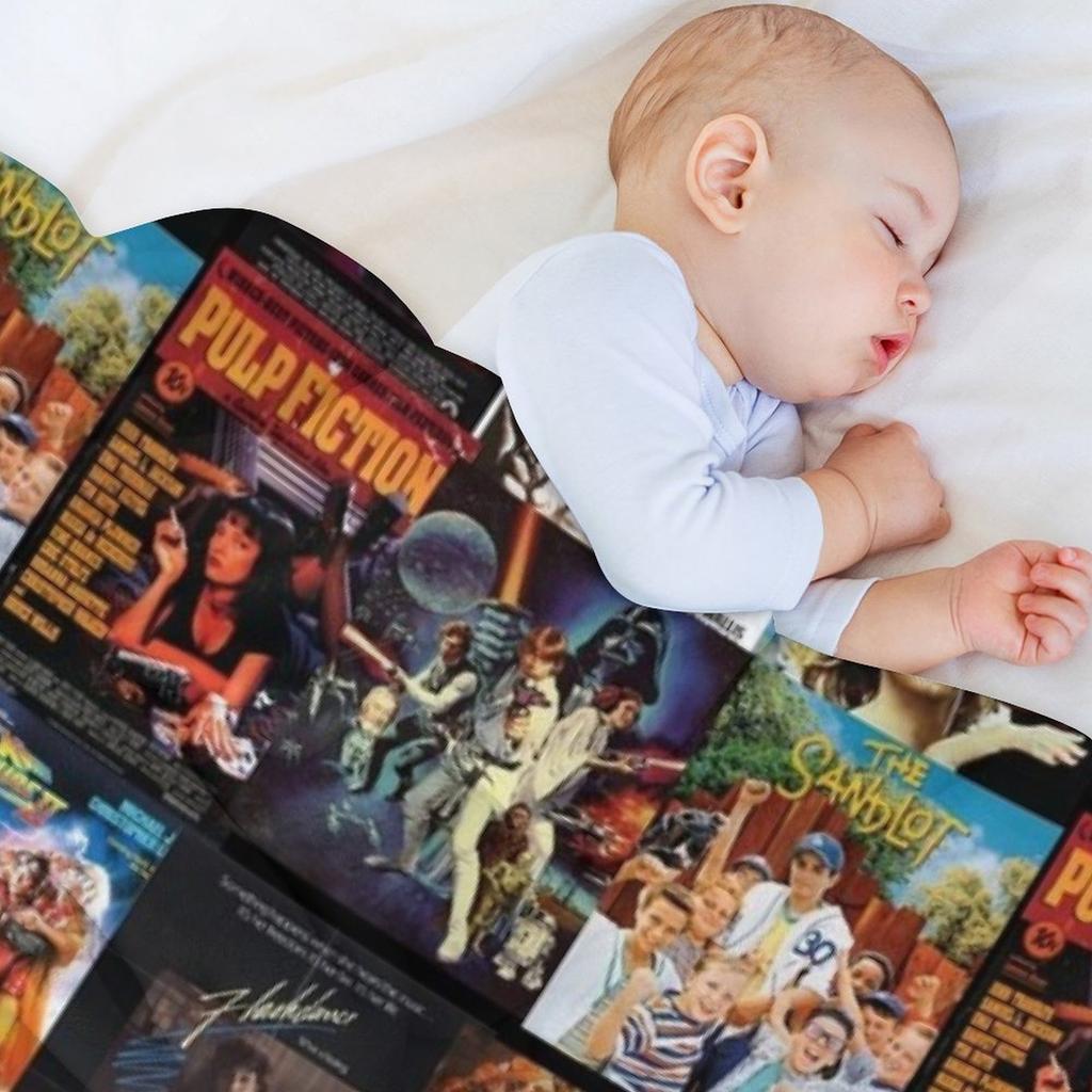 Classic Movies Throw Blanket sofa bed Shaggy Large Luxury Brand Blankets