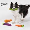 Robuste Kauspielzeuge für drinnen und draußen Realistisches Obst- und Gemüse-Hundespielzeug Quietschendes Latex-Zahneispielzeug Welpen Interaktives Haustier Langeweile Linderung Beißen