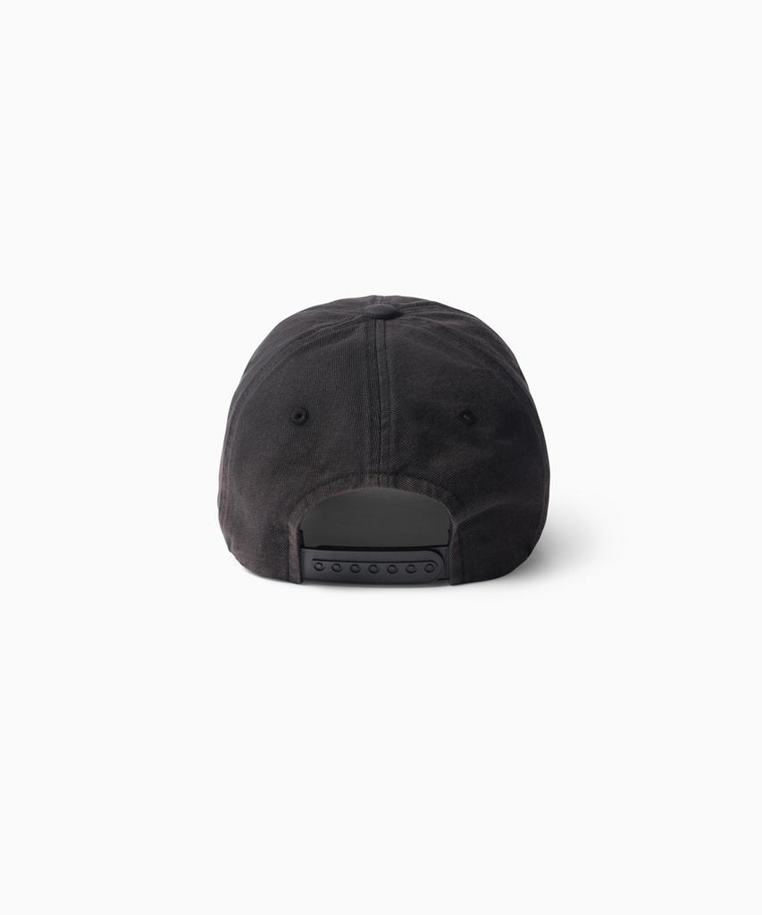 SIO Distressed Vintage Cap Black