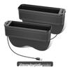 Car Seat Gap Organizer with Light & Charging Function