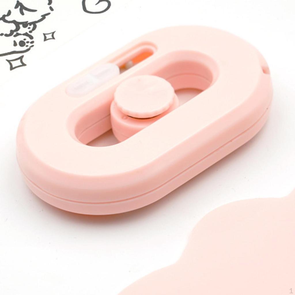 Box Cutter Opener Compact Mini Lightweight Paper Knife Utility for Stretch Wrap Banding