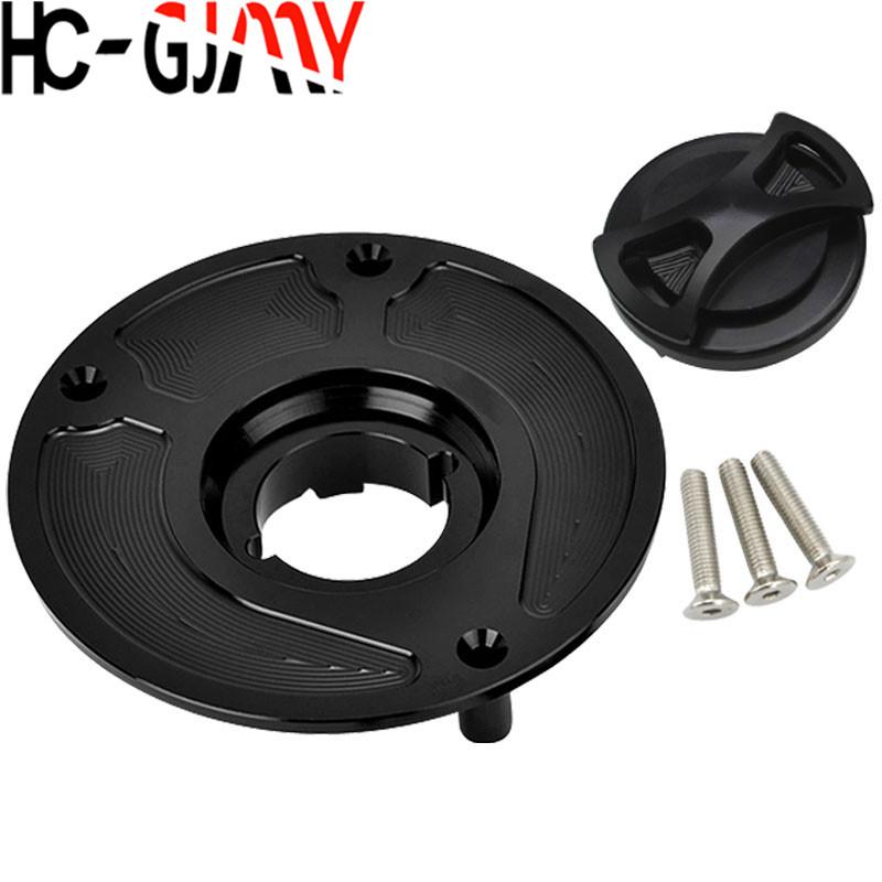 

Для Yamaha YZF R1 FZ1 R6/R6S FZ6/FZ6R FJR1300 алюминиевый мотоцикл с ЧПУ, крышка топливного бензобака, быстрая крышка чёрный