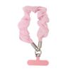 Korean Mesh Scrunchies Phone Lanyard Universal Anti-Lost Sweet Color Design Wrist Strap for Girls Sweet Style Matching Daily Use