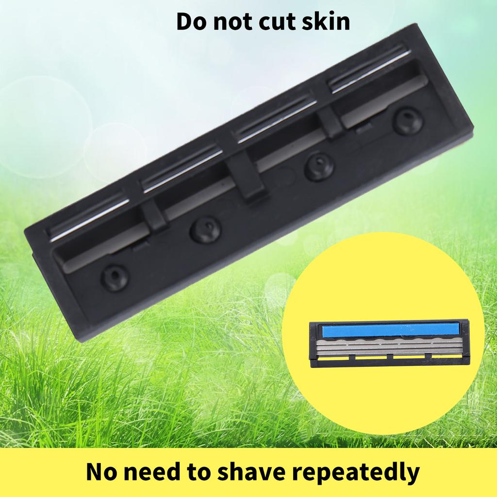 3pcs Razors Blades Retro Rotating 3 Layered Razors Blades Refills Men Razor Blades