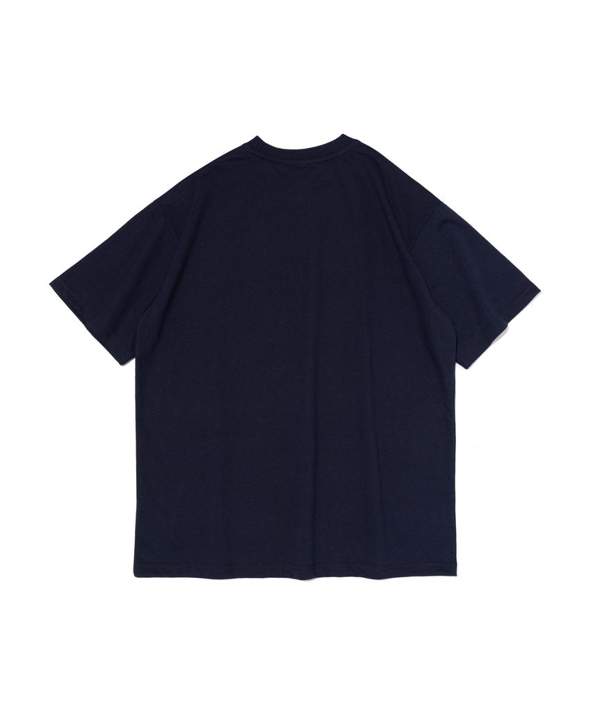 CARGOBROS FOR WOMAN Splash Dolphin Short Sleeve T-Shirt (Navy)