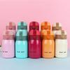 200ml Insulation Cup Student Lady Mini Stainless Steel Insulation Cup Cute Korean Candy Colour Water Cup Portable Simple