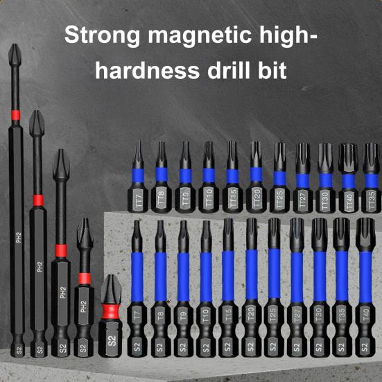 46Pcs Impact Socket Nut Driver Set Magnetic Adapters Wing Nuts Drivers