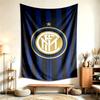 FC Internazionale Milano (41) Tapestry Nadaje Się Do Dekoracji Domów, Akademików I Sypialni Miękkie W Dotyku I Idealny Prezent Dla Przyjaciół I Rodziny