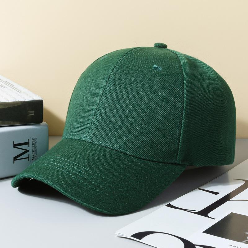 Cappellino Unisex Casual Liscio Cappellino da Baseball Snapback Regolabile Cappelli Per Donne Uomini Cappellino Hip Hop Cappello da Papà Street