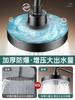 New 5 Modes Large Flow Supercharge Rainfall Shower Head 175mm High Pressure Top Spray Rain Showerhead Set Bathroom Accessories