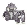 Kids Casual Long-Sleeve Set, Comfortable Daily Wear Outfits